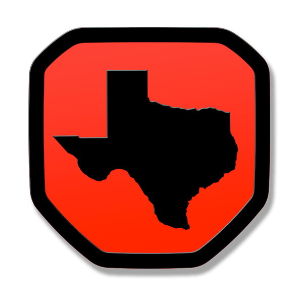 Billet Texas State Tailgate Emblem 2019-up Ram 1500